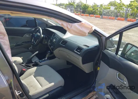 2015 Honda Civic Lx из США, поврежденный, VIN 19XFB2F54FE705306